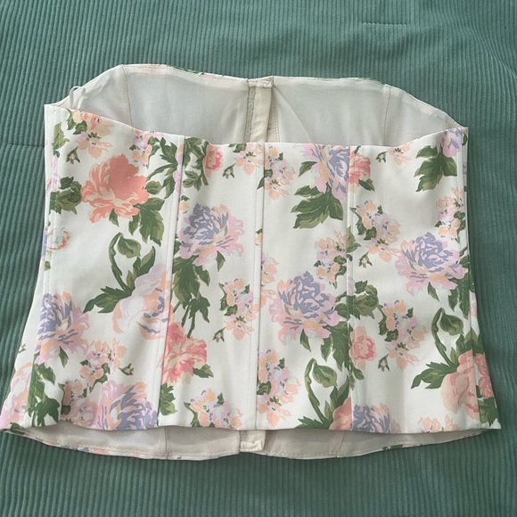 Zara Floral Corset - Picture 2 of 4